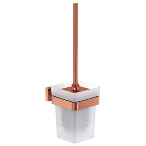 Prıme Tuvalet Fırçalık (buzlu Cam) Rose
