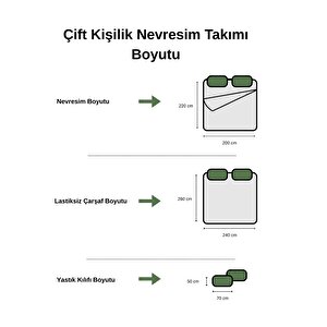 Heidi Çift Kişilik Nevresim Takımı