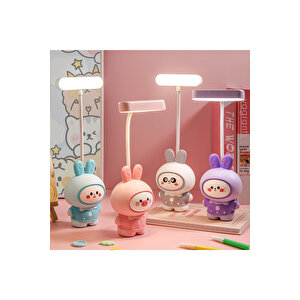 Figürlü Masa Lambası Ve Kalemtıraş, 25x5, Beyaz