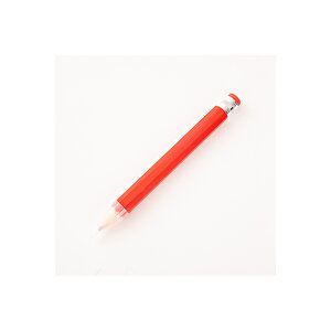 Dev Ahşap Kurşun Kalem, Silgili, Kırmızı, 33x3 Kırmızı