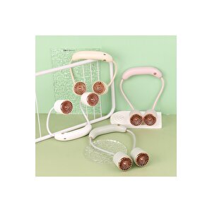 Boyunluk Fan, 3 Kademeli, Usb Li Ve Şarj Edilebilir, Beyaz, 60 Cm Beyaz