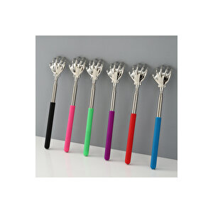 Yüzüklü El Metal Katlanabilir Sırt Kaşıyıcı, Gümüş, 59x3