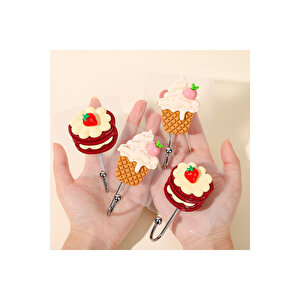 Çelik Askılık, Çilekli Kek Yapışkanlı Ve Fosforlu, 8x4