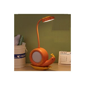 Salyangoz Masa Lambası, Turuncu, 32x15, Turuncu