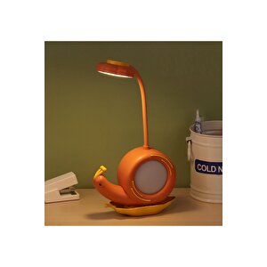 Salyangoz Masa Lambası, Turuncu, 32x15, Turuncu