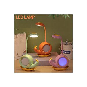 Salyangoz Masa Lambası, Turuncu, 32x15, Turuncu