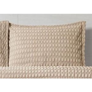 Modern Twıst 3 Parça Battaniye Seti 220x240cm Mocha Mocha