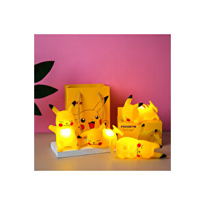 Pokemon Gece Lambası, Sarı, 10x7,