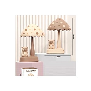 Capybara Mantarlı Masa Lambası, 19x13