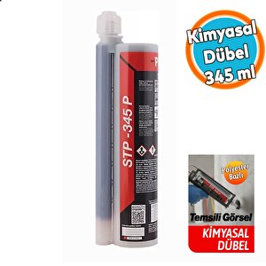 Kimyasal Dübel Polyester Bazlı 345 Ml Profesyonel Ankraj Malzemesi Polyester Bazlı Kimyasal Dübel