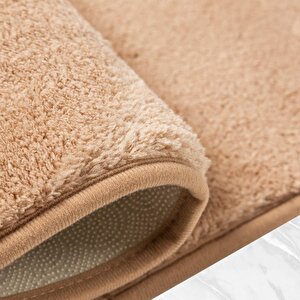 Royal Banyo Paspası (60x100+50x60) Toprak Toprak