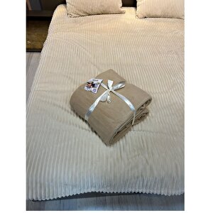 Pamuklu Battaniye 150x200 Bej Bej