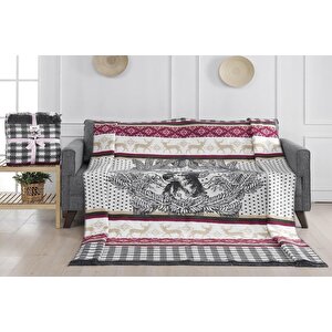 Pamuklu Battaniye 150x200 Adali Karisikcokrenkli