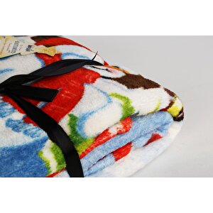 Dolce Bonita Home 3d Soft Battaniye 150x220 Amour Karisikcokrenkli