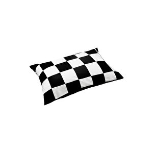 Mono Çift Taraflı Yastık Kılıfı Code Siyah 50x70