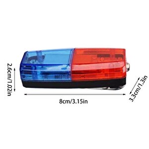 Bisiklet Feneri Çakarlı Yaka Lambası Kafa Bel Işık Led Şarj Edilebilir Far Motor Kamp Su Geçirmez