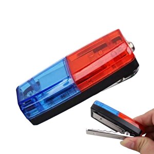 Bisiklet Feneri Çakarlı Yaka Lambası Kafa Bel Işık Led Şarj Edilebilir Far Motor Kamp Su Geçirmez