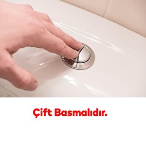 Çift Basmalı Rezervuar İç Takımı  İç Düzenek Otomatik Su Dolum Basma Alafranga Tuvalet Klozet Sifon