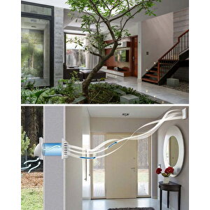 150 Mm Elektrikli Fan Kirli Hava Kötü Koku Egzoz Aspiratörü Fanı Wc Mutfak Büro Banyo Havalandırma