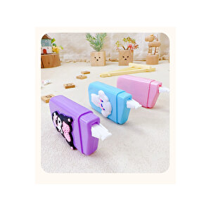 Hello Kitty Kalemlik, Yazı Düzeltici, 6 Renk Tükenmez Kalem, 3 Lü Set, Pembe, 22x10