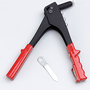 Perçin Tabancası Profesyonel Ergonomik Saplı Dayanıklı Metal Gövde 24 Cm El Aleti