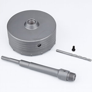 Elmas Beton Delme Pançı 150mm Profesyonel Krom Alaşım Endüstriyel Profesyonel Matkap Ucu