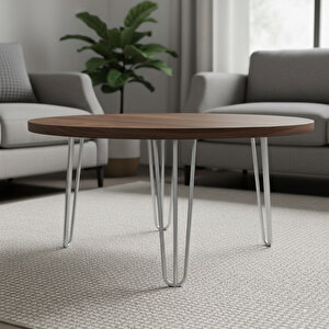 Masa Ve Sehpa Ayağı Sağlam Mobilya Yükseltici Destek Ayak Modeli 71 Cm Krom Gümüş Metal 4'lü Set