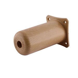 Mobilya Kanepe Koltuk Yatak Baza Yükseltici Yükseltme Ayağı Ayakları Plastik  Kayın Bej 15 Cm 8 Adet