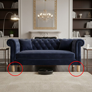 Mobilya Kanepe Koltuk Yatak Baza Yükseltici Yükseltme Ayağı Ayakları Plastik  Kayın Beji 15 Cm