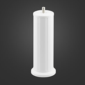 (1 Adet) Mobilya Baza Tv Ünitesi Yükseltme Ayağı Robot Süpürge Uyumlu 15 Cm Beyaz Plastik