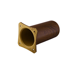 8 Adet Mobilya Kanepe Koltuk Baza Yükseltici Yükseltme Ayağı Ayakları Plastik Kestane Kahvesi 15 Cm