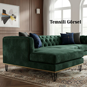 Mobilya Ayağı Üçgen Modern Tasarım Koltuk Sehpa Masa Tv Ünitesi Uyumlu 12 Cm Siyah Metal