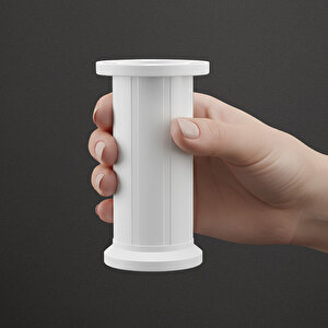 Mobilya Tezgah Dolap Yükseltici Yükseltme Ayağı Ayarlanabilir Plastik Ayak 4 Adet 12 Cm Beyaz