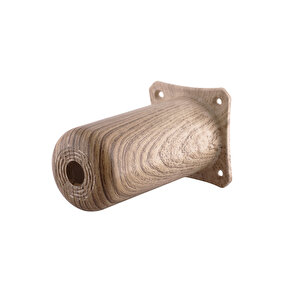 8 Adet Mobilya Kanepe Koltuk Baza Yükseltici Yükseltme Ayağı Ayakları Plastik Doğal Meşe Renk 15 Cm