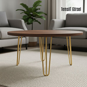 Sehpa Masa Ayağı 41 Cm Gold Altın Metal Dayanıklı Mobilya Destek Yükseltici Ayak Modeli 4'lü Set