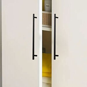 Mobilya Mutfak Çekmece Dolap Dolabı Kulpu Kulbu Kulplar Mat Siyah Metal Kulp 320 Mm 320 Cm