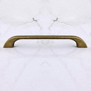 Mobilya Mutfak Dolabı Dolap Kulpu Kulbu Kulpları 160 Mm - 16 Cm Eskitme Antik Sarı Metal