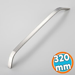 Mobilya Çekmece Mutfak Dolabı Dolap Kapak Kulpları Kulb Kulpu 32 Cm Metal İnox Kulp 320 Mm