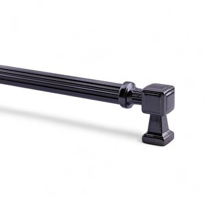 Mobilya Çekmece Mutfak Dolabı Dolap Kulpları Kulb 22.4 Cm 224 Mm Çizgili Füme Metal Kulp