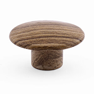 Tek Vidalı Dış Bükey Plastik Düğme Kulp Kubik Doğal Meşe Mobilya Dolap Çekmece Kulpu Kulbu