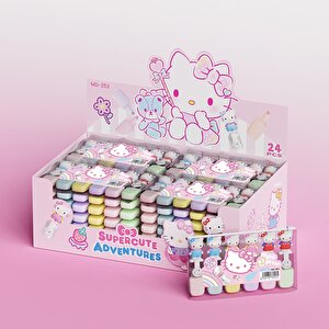 Hello Kitty 6 Renk Keçeli Kalem Seti, Renkli, 15x4