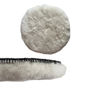 Koyun Postu Pedi Ø 125 Mm + Cırt Taban + M14 Pasta Cila Polisaj Kuzu Postu Yünü Keçesi ( 3'lü Set)