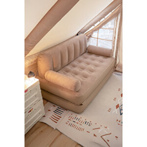 Kendi Kendine Şişen Otomatik Çift Kişilik Şişme Koltuk