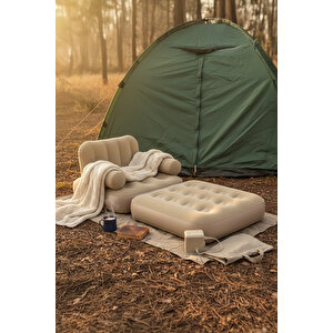 Kendi Kendine Şişen Otomatik Tek Kişilik Şişme Koltuk