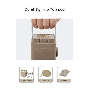 Robo Kendi Kendine Şişen Otomatik Tek Kişilik Şişme Koltuk