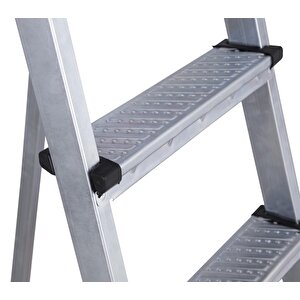 Elmas Serisi - 9+1 Basamaklı Katlanır Profil Merdiven | Ev Bahçe Ofis Atölye İçin Sağlam Metal