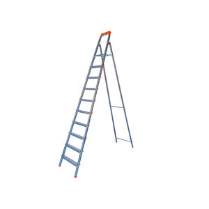 Elmas Serisi - 9+1 Basamaklı Katlanır Profil Merdiven | Ev Bahçe Ofis Atölye İçin Sağlam Metal