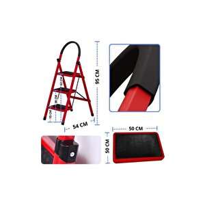 Pati̇ka 3'lü Ev Ti̇pi̇ Merdi̇ven