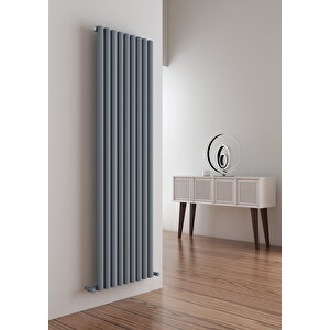 Tallis Yakıt Tasarruflu Premium Malzeme Alüminyum Radyatör 180x53cm Kumlu Açık Gri Açık Gri