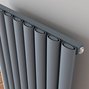 Tallis Yakıt Tasarruflu Premium Malzeme Alüminyum Radyatör 180x53cm Kumlu Açık Gri Açık Gri